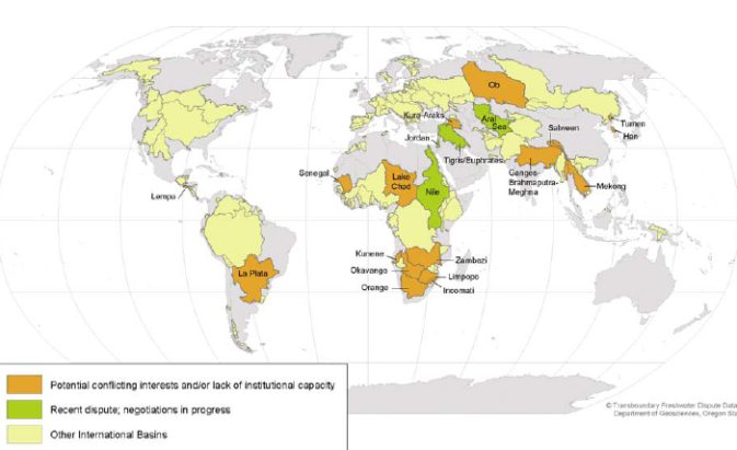 Basins under observation