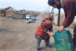 Little Girl Washing Hands